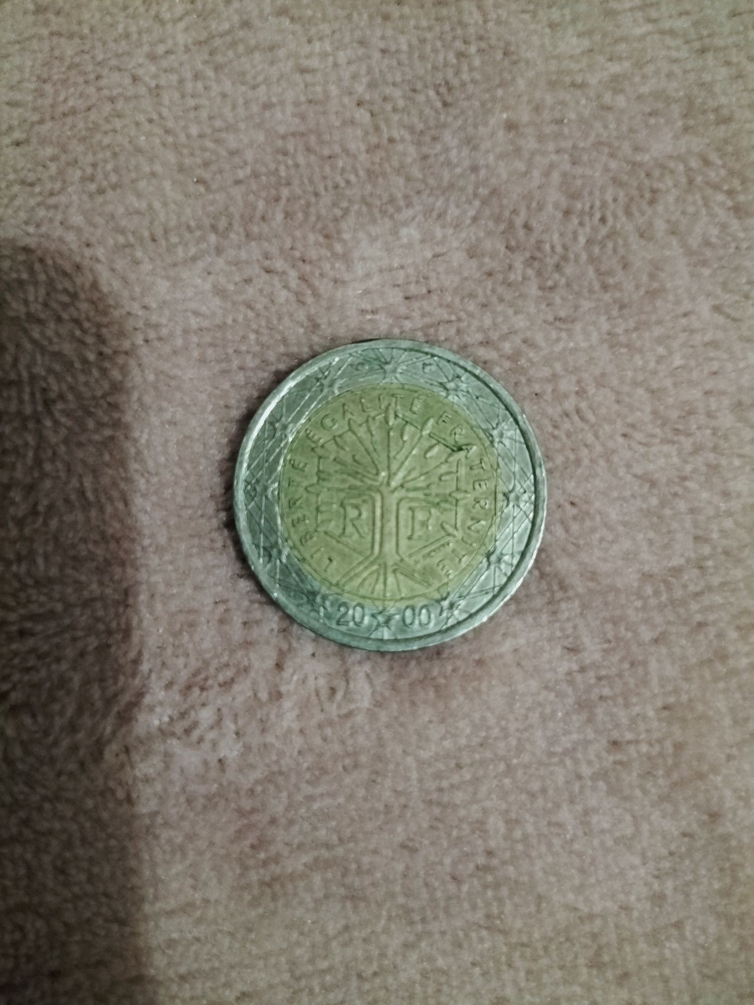 moneda 2 euro 2002 pret 1000 euro