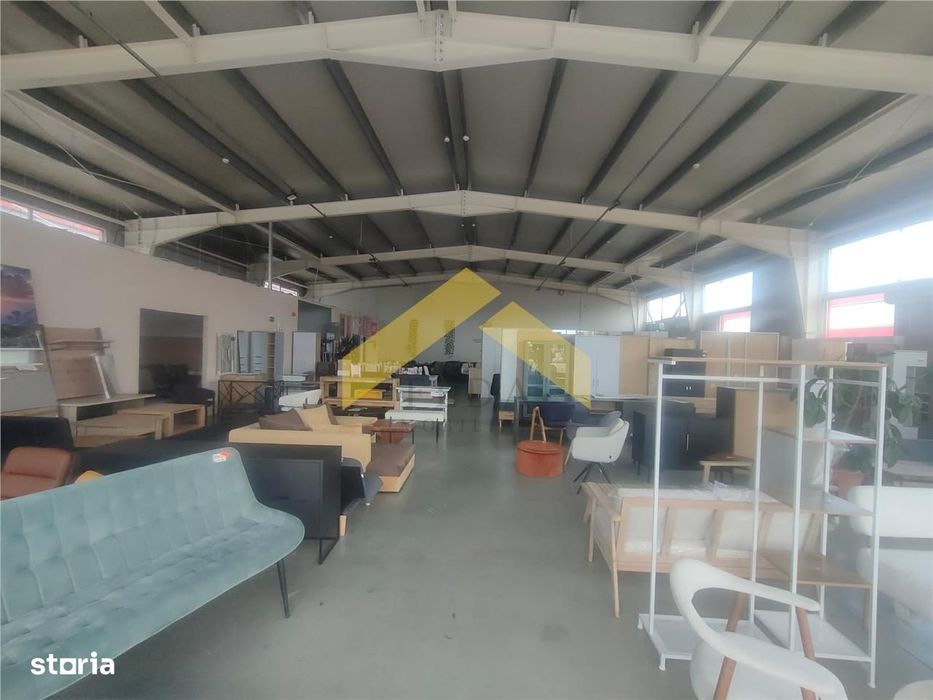 Hala tip magazin de prezentare 800 mp de inchiriat zona Selgros