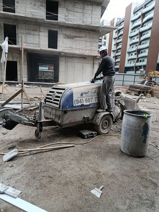 Полусухой Стяжка пола