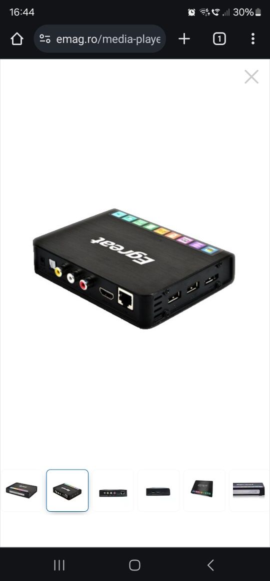 Media Player Egreat R6S, Full HD, 3D