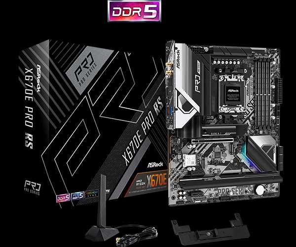 AMD процесор 7900X + Asrock X670E Pro RS