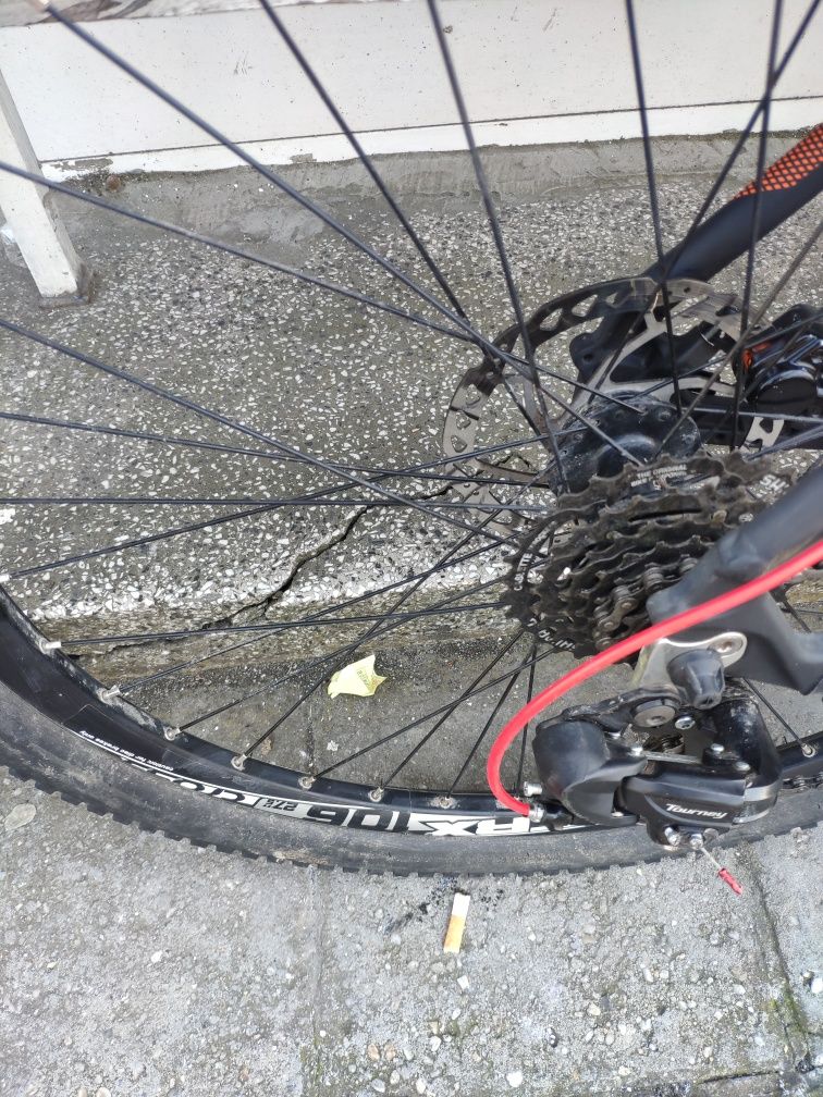 "Велосипед Cross GRX M/L – Shimano XT, хидравлични спирачки, 3x7