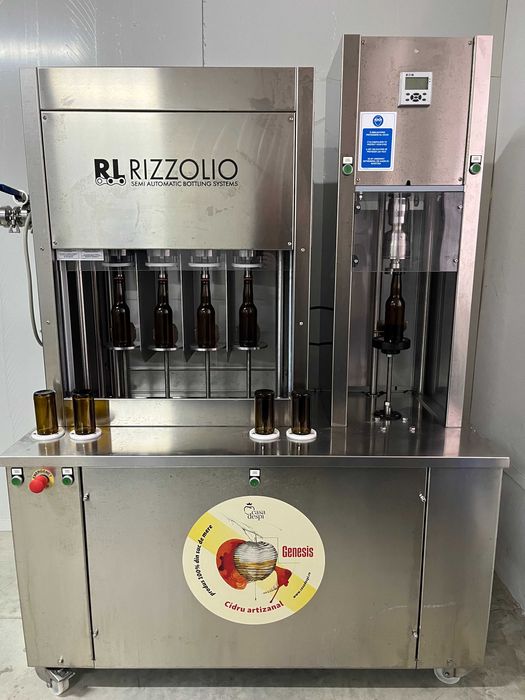 Statie imbuteliere sticle izobarica de tip tribloc 4-4-1