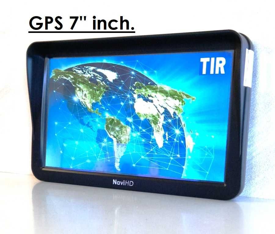 GPS NaviHD PRO -7"inch. Actualizat Truck,TIR,Camion,Auto. Model NOU.