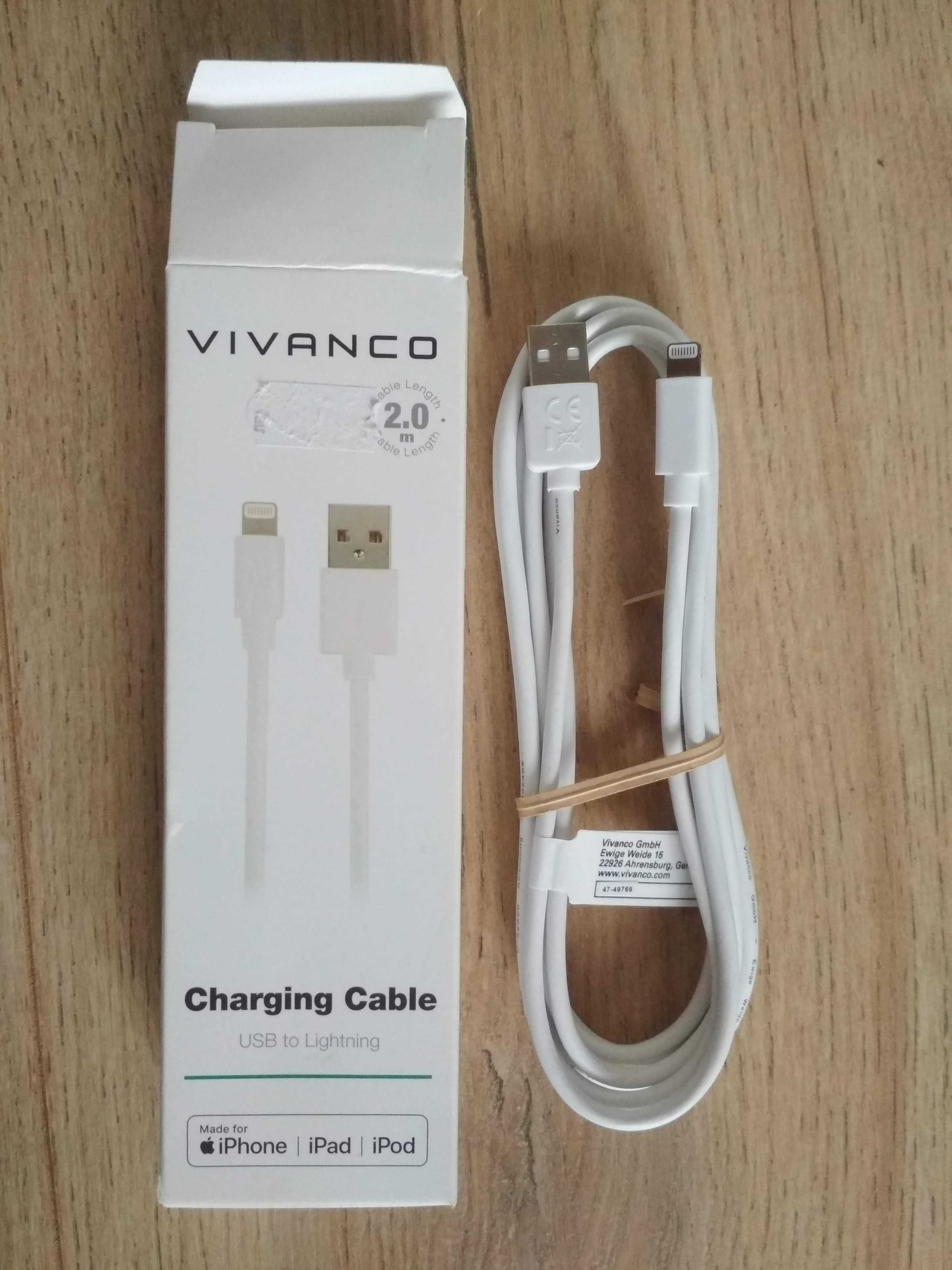 кабел за зареждане USB to lightning за IPhone Ipad Ipod