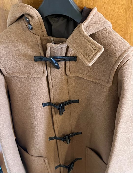 Palton lana maro Mango nou / mens wool duffle coat