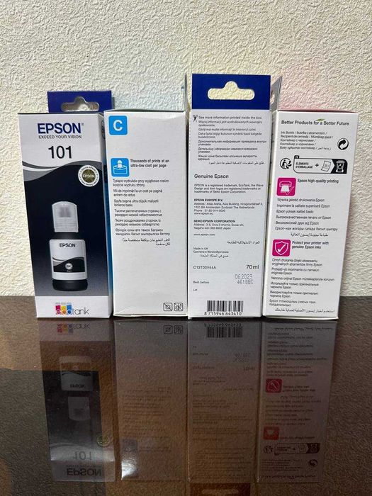 Чернила EPSON 101 на комплект или штук 24/7