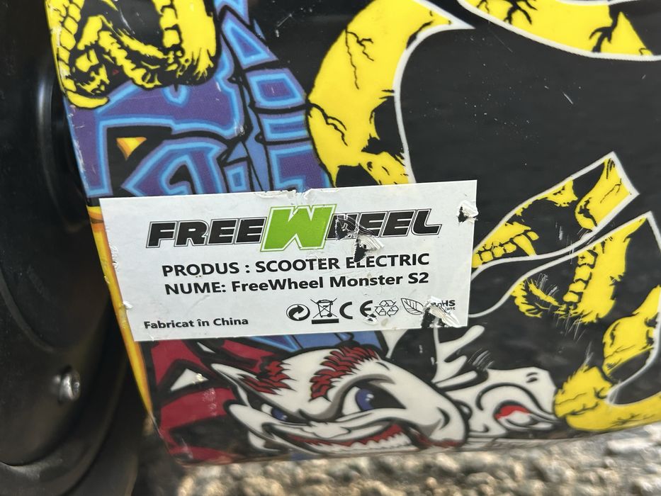 Hoverbord FreeWheel Monster S2