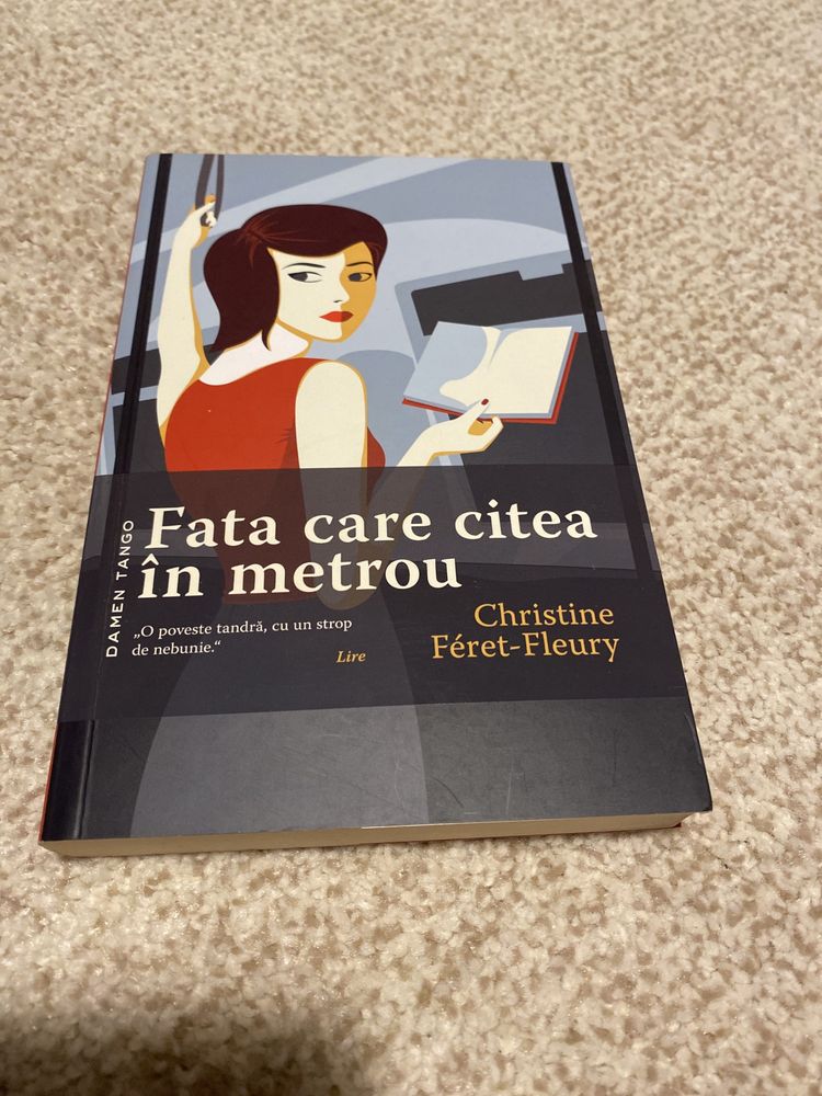Carte Fata care citea in metrou