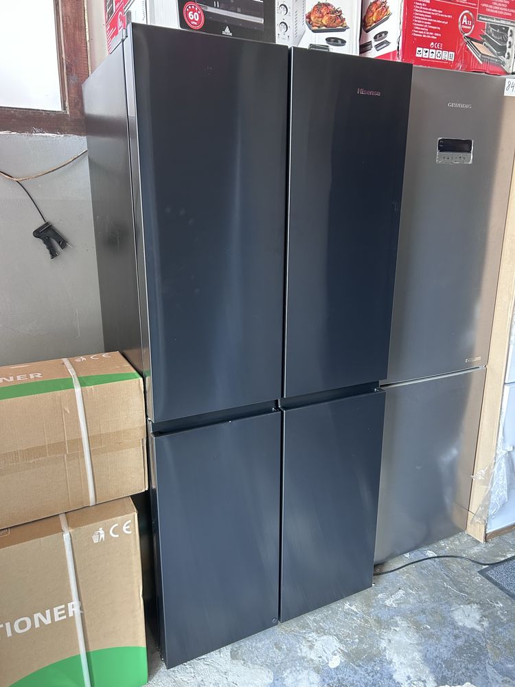 A++ Хладилник с фризер  Hisense RQ563N4SF2 – 4 врати, No Frost, 454 л,