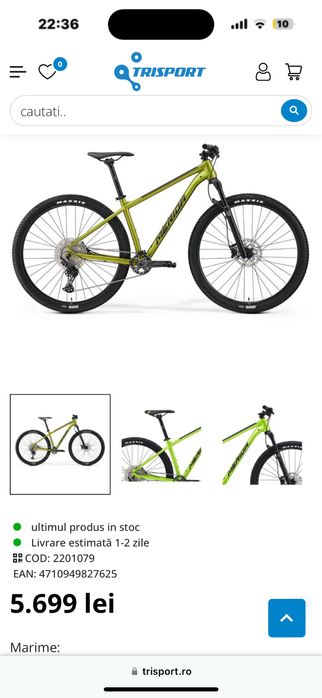 Vand Bicicleta in stare foarte buna !