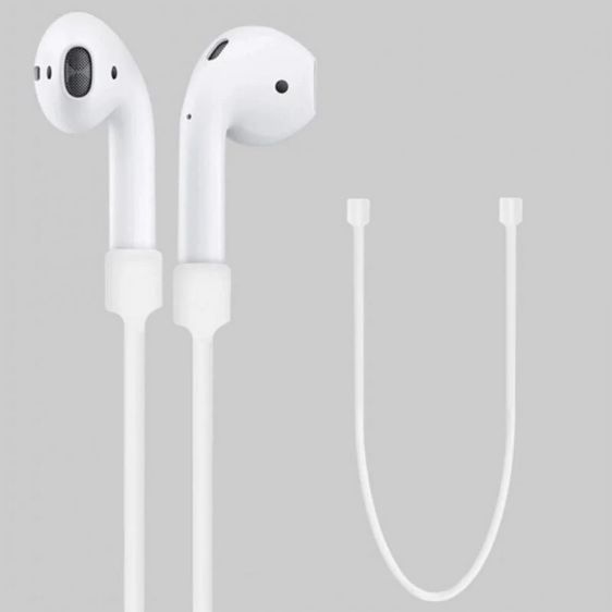 Силиконово въженце, шнурче за слушалки Apple Airpods и други модели!!!