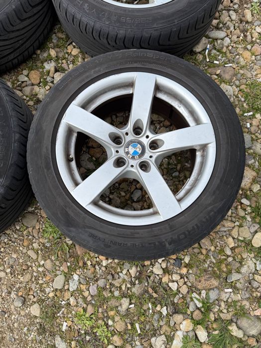 Jante aliaj originale BMW 5x120 R17 anvelope vara