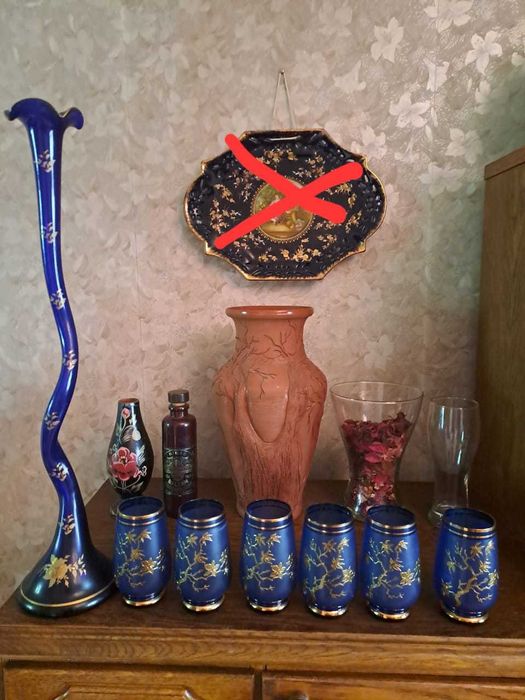 гардина старинная ,часы, монеты ,открытки и другое