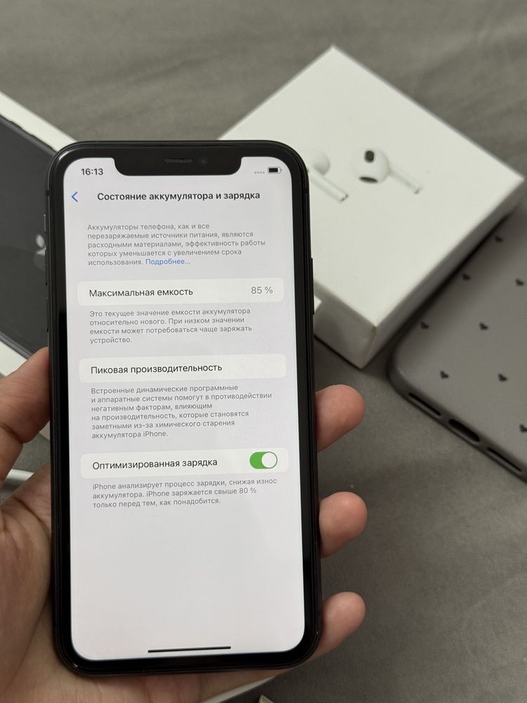 iphone 11 128+airpods 3
