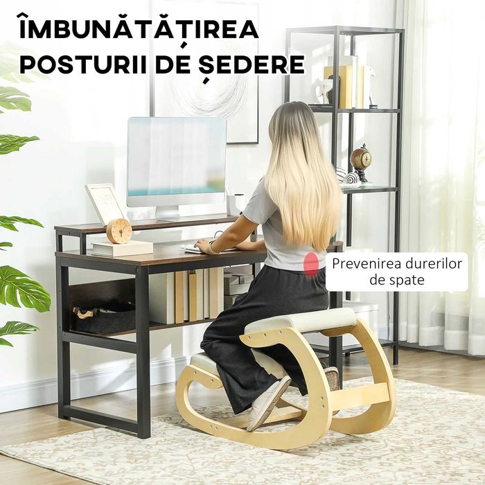 Scaun pentru Genunchi cu Mișcare de Legănare