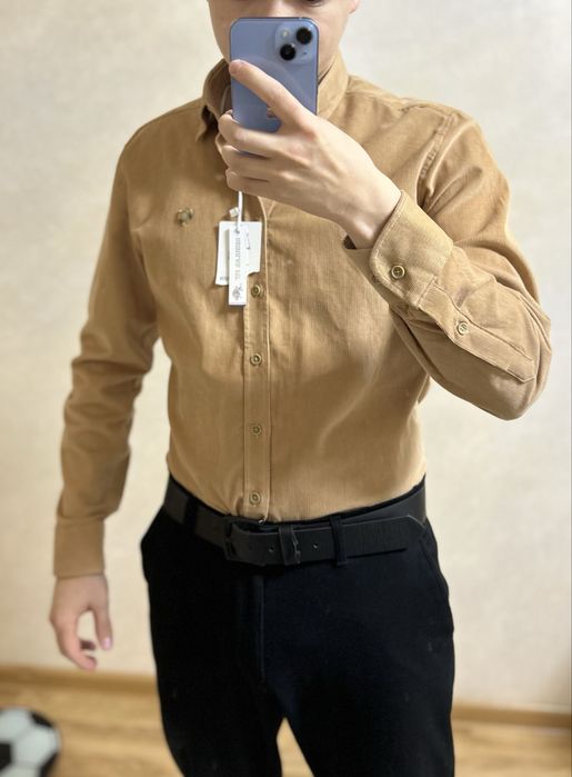 Новая Оригальная мужская рубашка