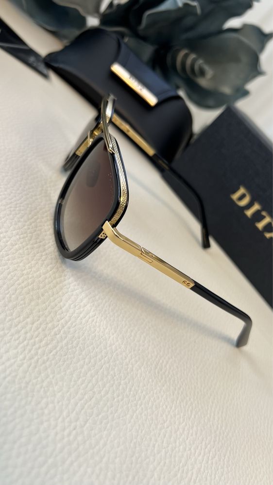 DITA MACH ONE Gold ochelari de soare lentile rame noi