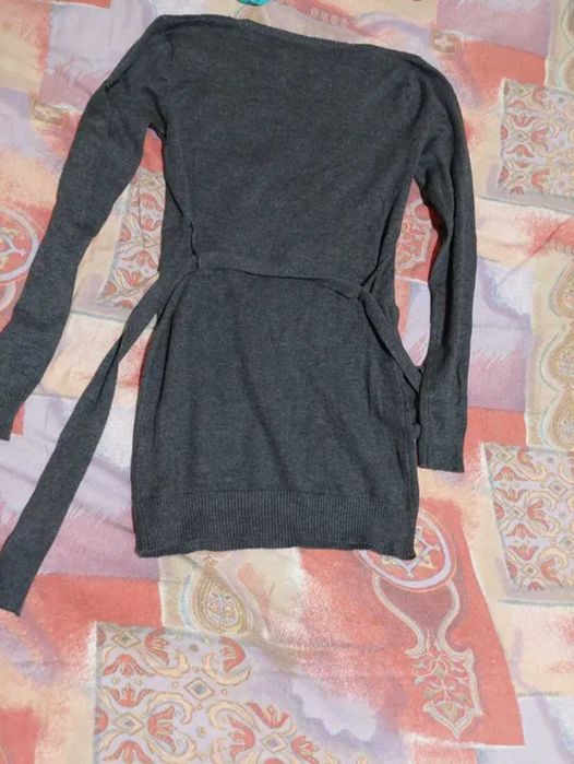 Rochie tricot lunga pentru colanți