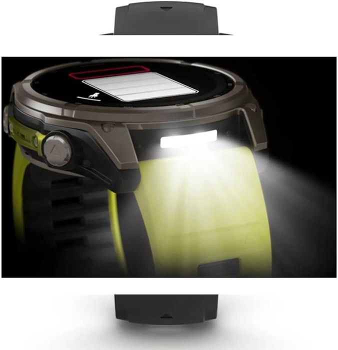 Нов! 2г Гаранция! Garmin Fenix 8 Solar Sapphire GPS 51mm - Yellow/Grap