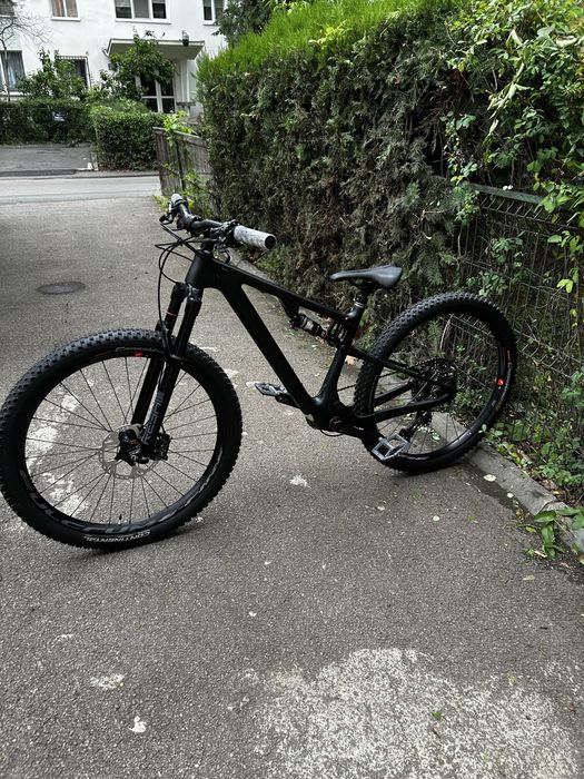 Bicicleta custom XT cadru carbon