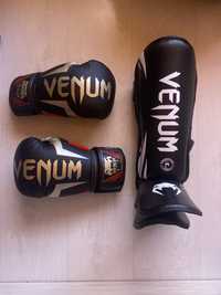 Боксови ръкавици и протектори за крака Venum