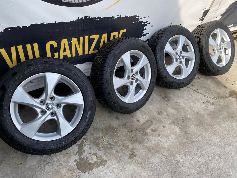 Set 4 roti 17”  Toyota C-HR/ jante / cauciucuri Continental dot 2024