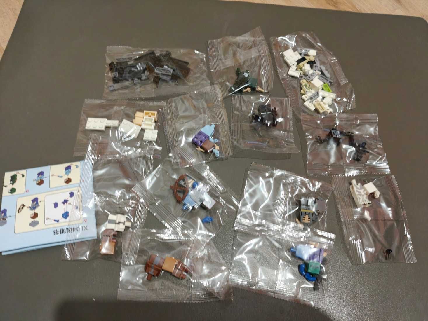 Set 13 figurine Minecraft tip Lego