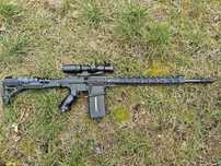 dmr hpa Full Mancraft Airsoft Replica SR25 Vector Optics High Quality