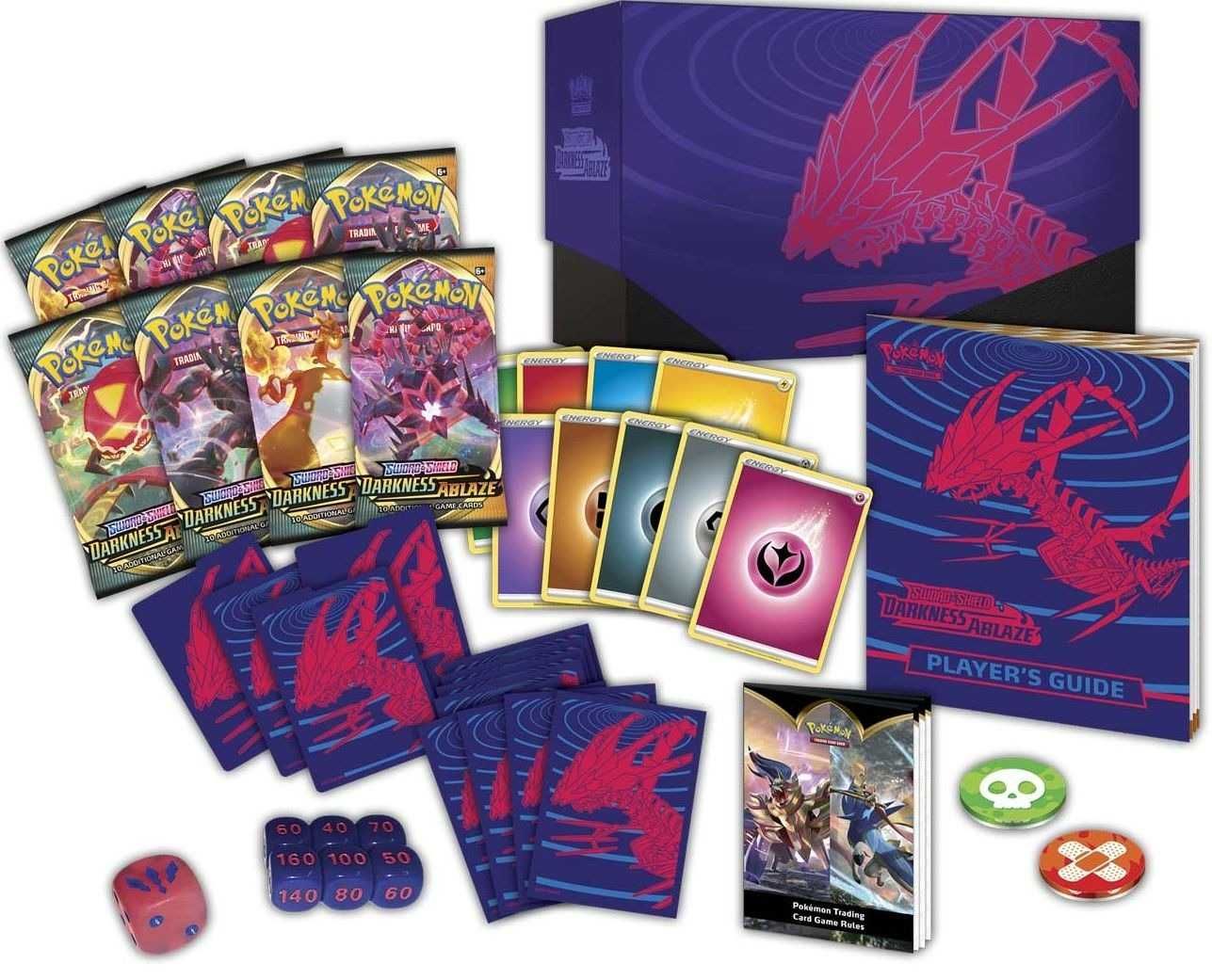 Pokémon TCG: Sword & Shield - Darkness Ablaze Elite Trainer Box, EN