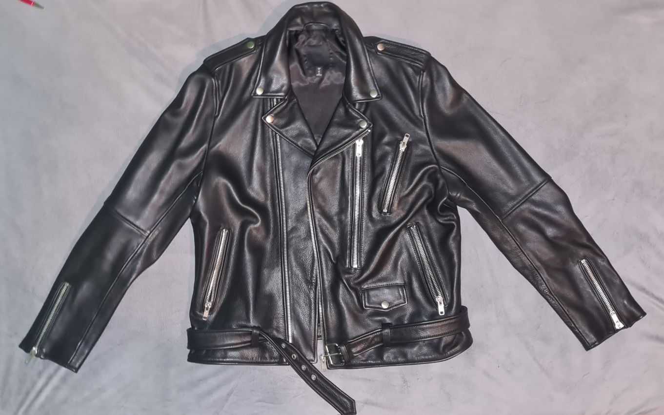Мъжко кожено яке H&M premium quality