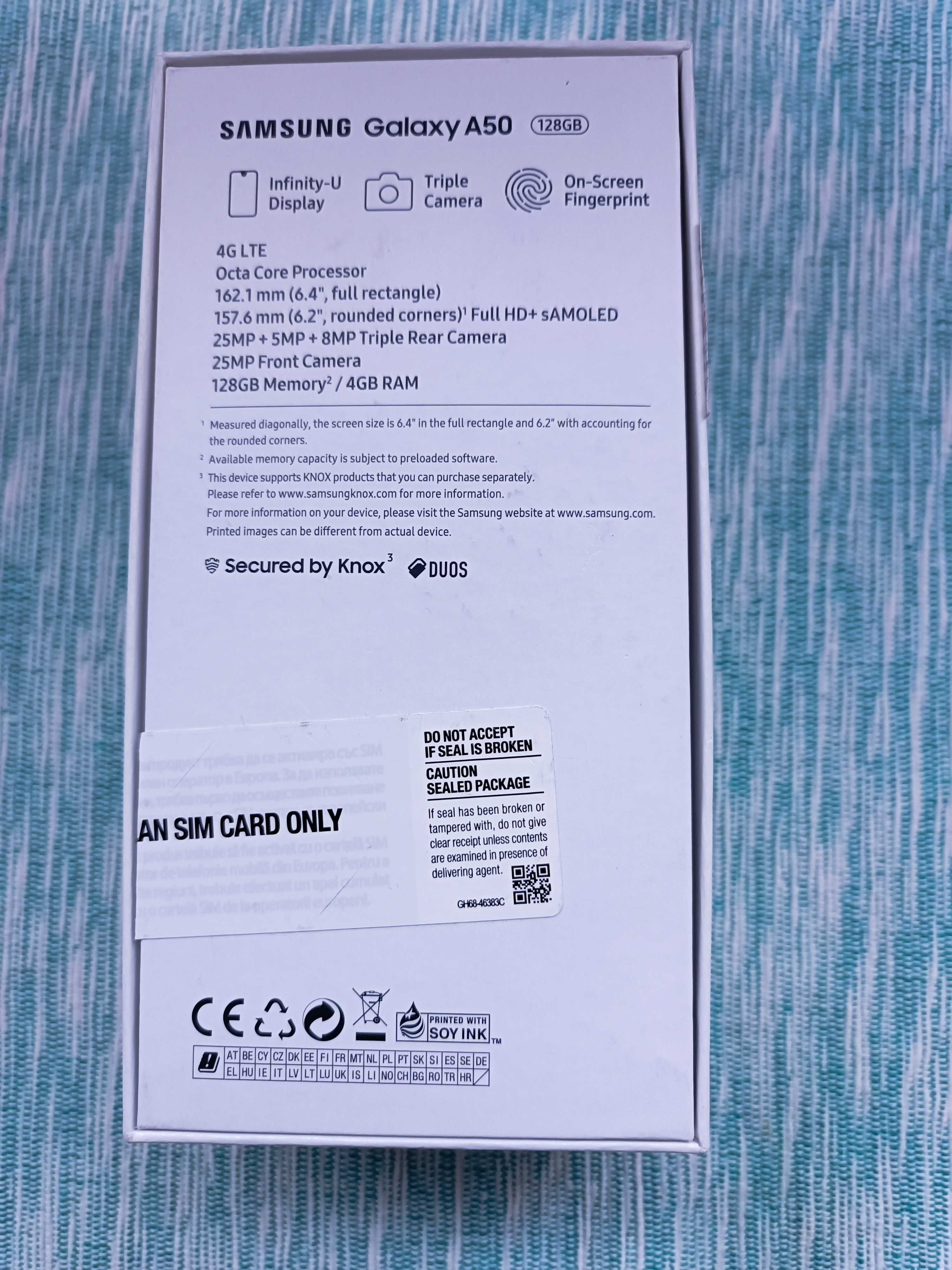 Телефон Samsung Galaxy A50