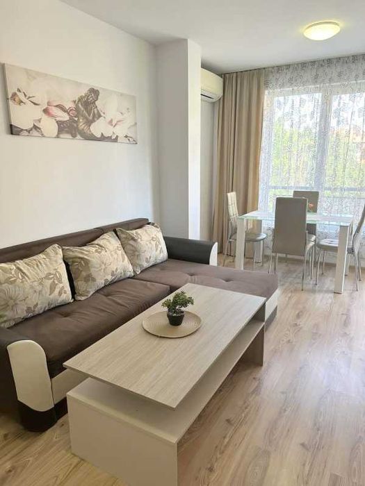 Дава се под наем Двустаен апартамент в Бургас, Сарафово - 48 кв.м за 315 € - Снимка #1