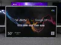 Новый 2024 Yasin 50 (127см) + Google TV+ WiFi+ Гарантия + Рассрочка