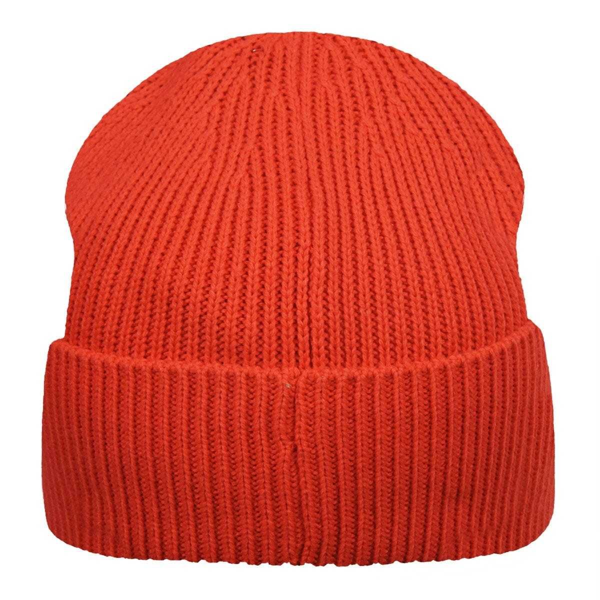 Caciula Kangol patch beanie portocaliu