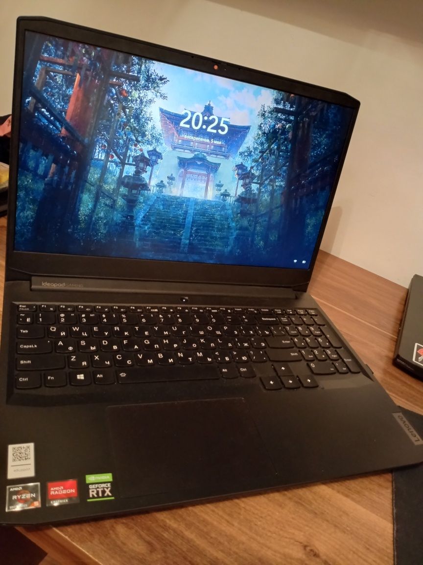 Ноутбук Lenovo ideapad gaming3 ,в отличном состоянии