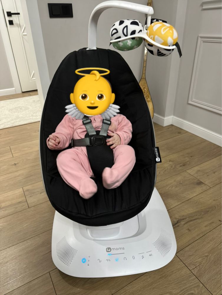 Шезлонг колыбель 4Moms Mamaroo5