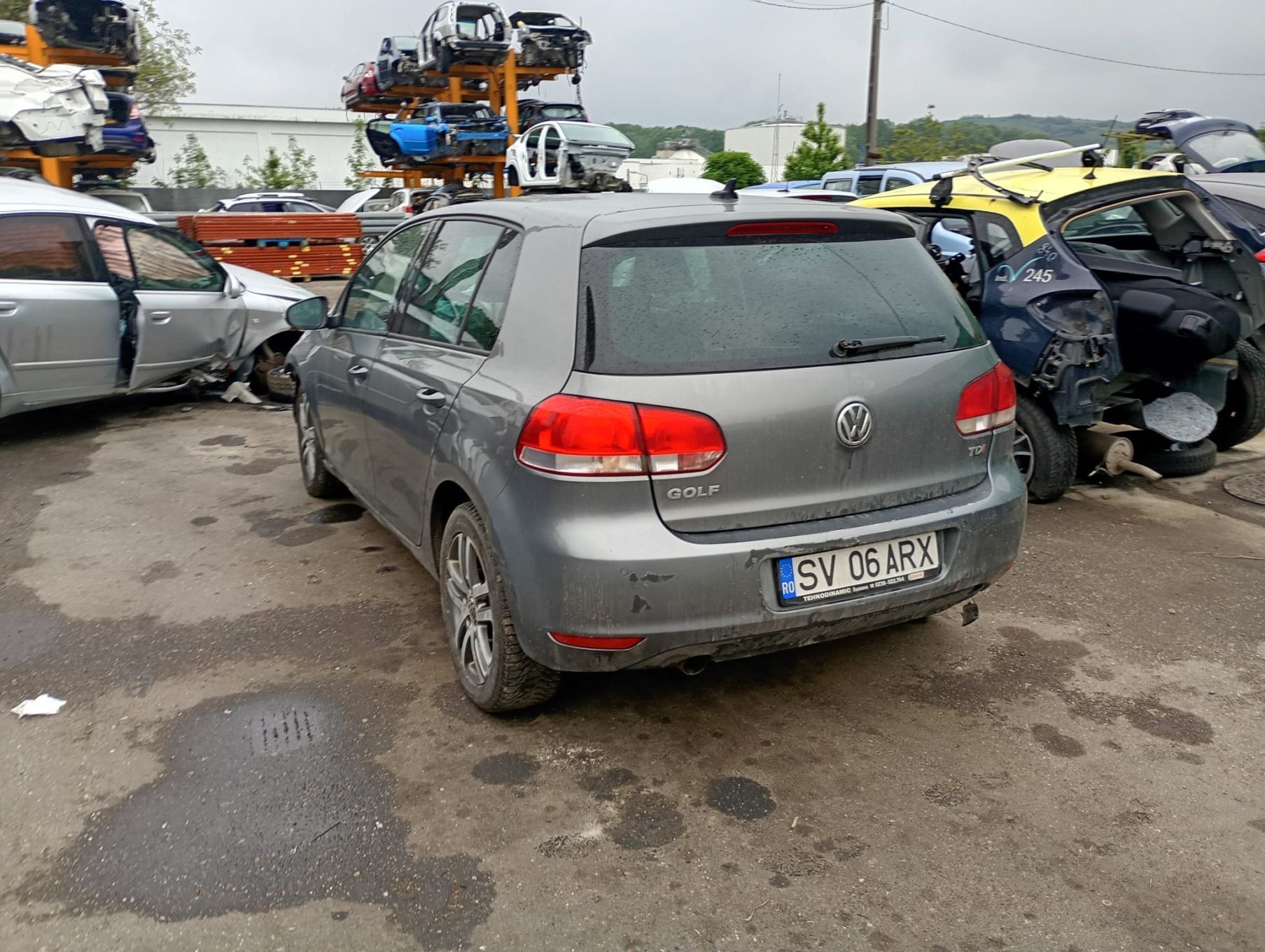 Kit ambreiaj volanta cu masa simpla 03L141032a 1.6 tdi CAYC Volkswage