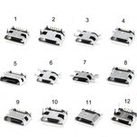 Set mufe micro USB SMD DIP 12 modele 60buc/set