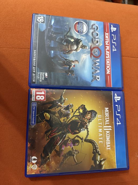 Абсолютно 2 новых диска для ps4