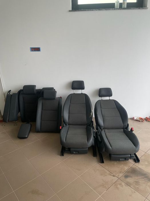 Scaune de piele +cotiera audi a6 c6