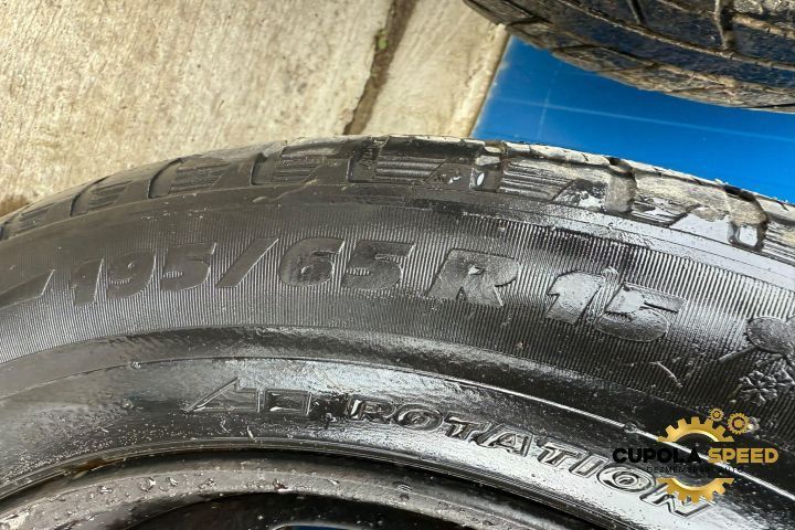 Jante tabla cu anvelope 195/65/ R15 195/65 R15 Peugeot Partner 2 [fac
