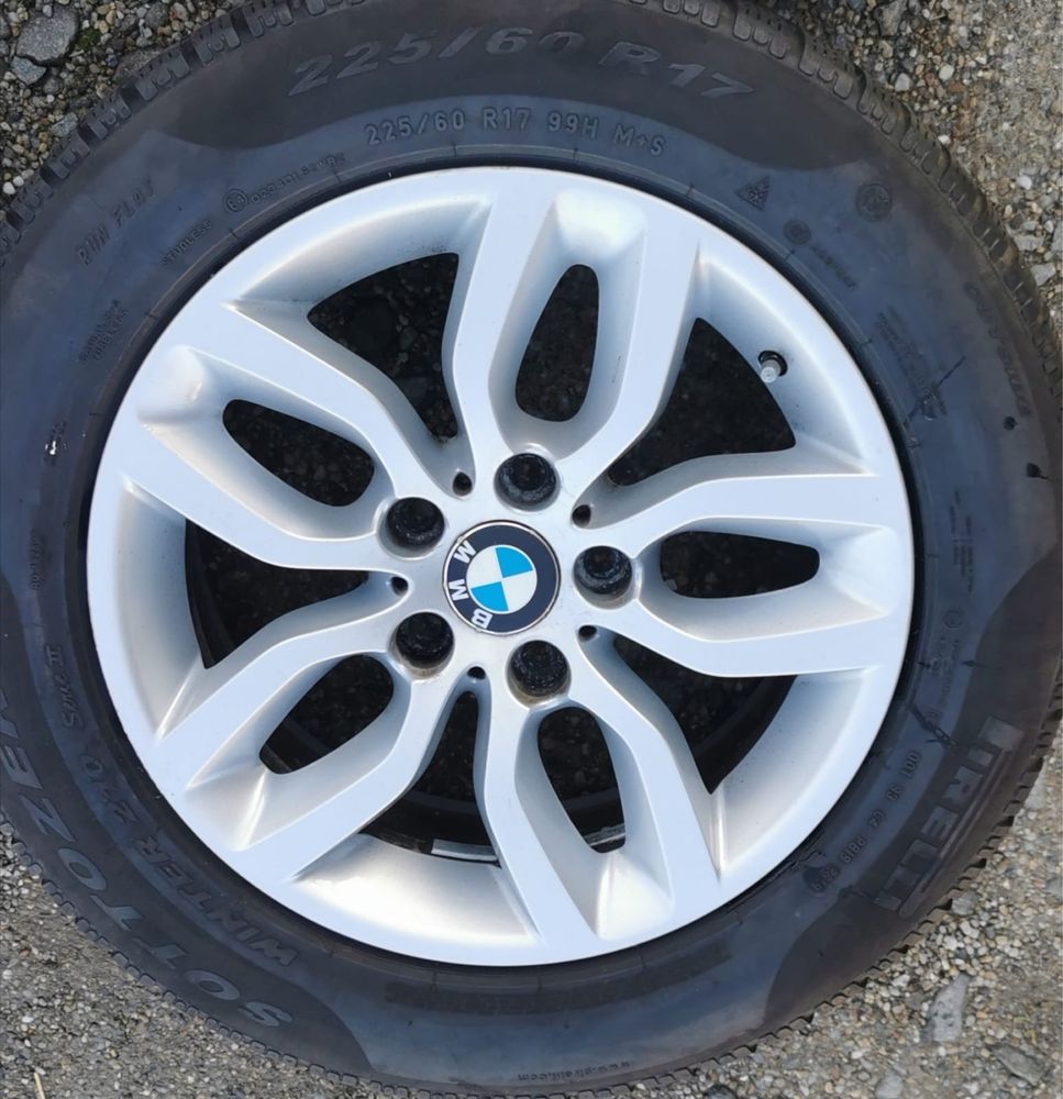 Jante 17 Bmw X3 F25,X4 F26+Anv iarna 225/60/17 Pirelli RSC