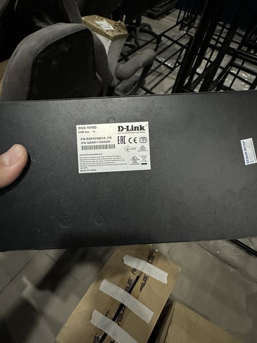 D-link swich 16портов