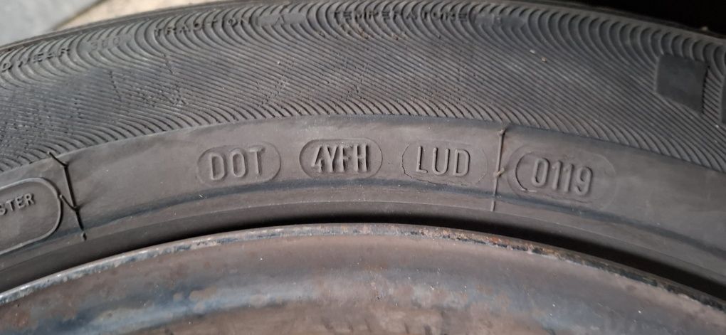 Джанти с гуми 13" 5х100 за Форд и vw