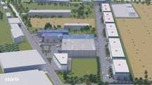 Parc Logistic format din 14 hale partial inchirate | Popesti-Leordeni