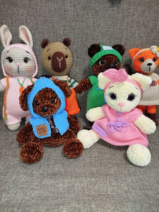 Мягкие игрушки ручной работы