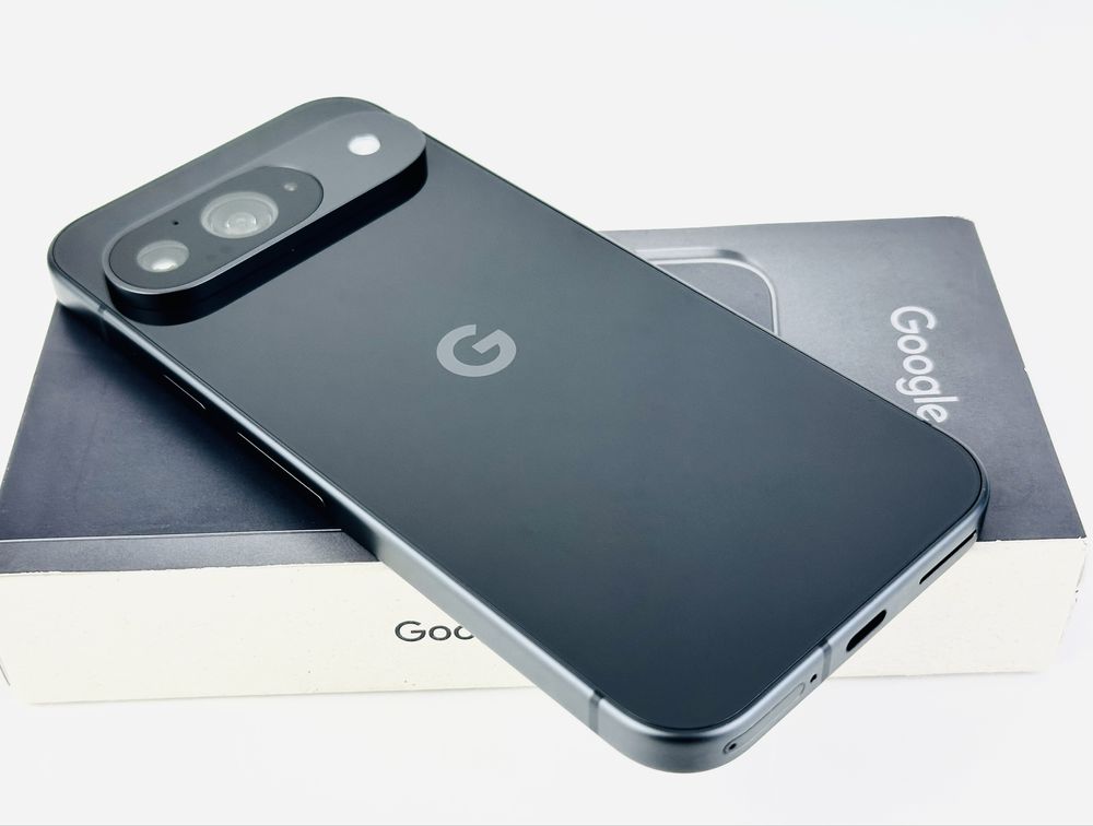 КАТО НОВ! Google Pixel 9 5G 128GB 12RAM Obsidian Гаранция!