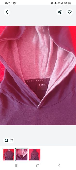 Hanorac hugo boss original marimea m