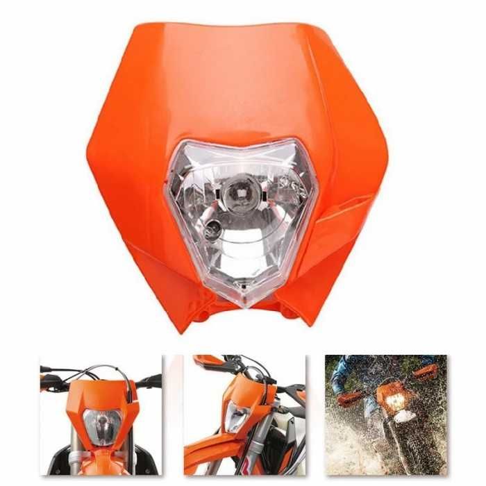 MASCA fata far MOTO universal Enduro Cross KTM Supermoto Steet Fighter